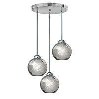 Multi Light Pendant 18-1/2" Width Multi Light Pendant 18-1/2" Width
