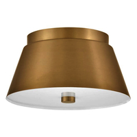 Flush Mount Ceiling Light 10-1/2" Width