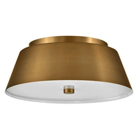 Flush Mount Ceiling Light 14" Width