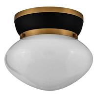 Flush Mount Ceiling Light 12" Width