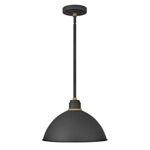 H10685TK Foundry Hanging Hanging Lantern - Textured Black H10685TK Foundry Hanging Hanging Lantern - Textured Black