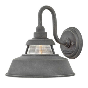 H1194DZ Troyer Entrance Outdoor Wall Light - Aged Zinc H1194DZ Troyer Entrance Outdoor Wall Light - Aged Zinc