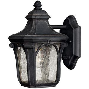 H1316MBGU24 Trafalgar Entrance Outdoor Wall Light - Museum Black H1316MBGU24 Trafalgar Entrance Outdoor Wall Light - Museum Black