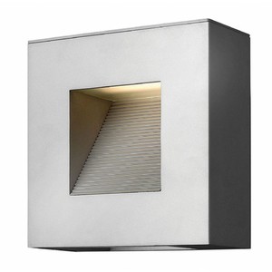 H1647TTLED Luna Entrance Outdoor Wall Light - Titanium H1647TTLED Luna Entrance Outdoor Wall Light - Titanium