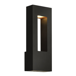 H1648SKLED Atlantis Entrance Outdoor Wall Light - Satin Black H1648SKLED Atlantis Entrance Outdoor Wall Light - Satin Black