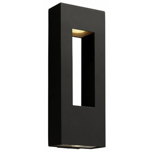 H1649SK Atlantis Entrance Outdoor Wall Light - Satin Black H1649SK Atlantis Entrance Outdoor Wall Light - Satin Black