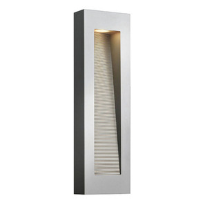 H1669TT Luna Entrance Outdoor Wall Light - Titanium H1669TT Luna Entrance Outdoor Wall Light - Titanium