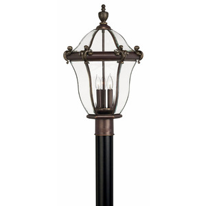 H2441CB San Clemente Post Light Post Lights - Copper Bronze H2441CB San Clemente Post Light Post Lights - Copper Bronze