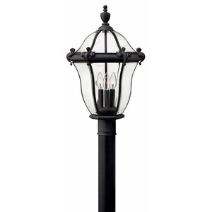 H2441MB San Clemente Post Light Post Lights - Museum Black H2441MB San Clemente Post Light Post Lights - Museum Black