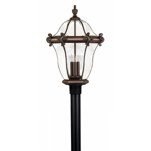 H2447CB San Clemente Post Light Post Lights - Copper Bronze H2447CB San Clemente Post Light Post Lights - Copper Bronze