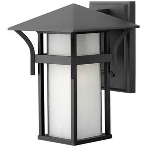 H2570SKGU24 Harbor Entrance Outdoor Wall Light - Satin Black H2570SKGU24 Harbor Entrance Outdoor Wall Light - Satin Black