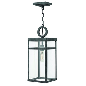 H2802DZ Porter Hanging Hanging Lantern - Aged Zinc H2802DZ Porter Hanging Hanging Lantern - Aged Zinc