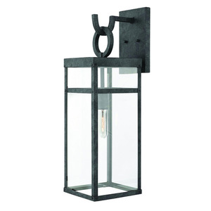 H2805DZ Porter Entrance Outdoor Wall Light - Aged Zinc H2805DZ Porter Entrance Outdoor Wall Light - Aged Zinc