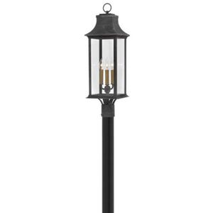 H2931DZ Adair Post Light Post Lights - Aged Zinc H2931DZ Adair Post Light Post Lights - Aged Zinc