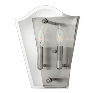 H3002PL Wingate Multi Bulb Wall Sconce - Polished Antique Nickel H3002PL Wingate Multi Bulb Wall Sconce - Polished Antique Nickel