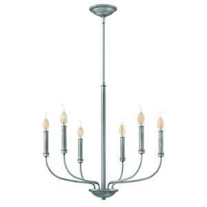 H3075AN Alister Mini Chandelier - Antique Nickel H3075AN Alister Mini Chandelier - Antique Nickel
