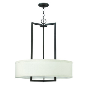 H3204KZLED Hampton Drum Pendant Pendant Light - Buckeye Bronze H3204KZLED Hampton Drum Pendant Pendant Light - Buckeye Bronze