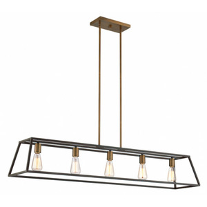 H3335BZ Fulton Linear Pendant Pendant Light - Bronze H3335BZ Fulton Linear Pendant Pendant Light - Bronze