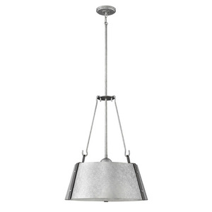 H3395GV Cartwright Down Light Pendant Light - Galvanized H3395GV Cartwright Down Light Pendant Light - Galvanized