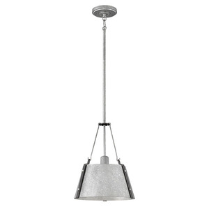 H3397GV Cartwright Down Light Pendant Light - Galvanized H3397GV Cartwright Down Light Pendant Light - Galvanized