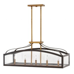 H3416BZ Clarendon Linear Pendant Pendant Light - Bronze H3416BZ Clarendon Linear Pendant Pendant Light - Bronze
