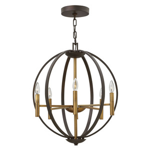H3466SB Euclid Entrance / Foyer Pendant Light - Spanish Bronze H3466SB Euclid Entrance / Foyer Pendant Light - Spanish Bronze