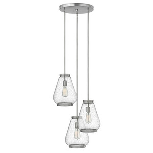 H3686BN Finley Multi Light Pendant Light - Brushed Nickel H3686BN Finley Multi Light Pendant Light - Brushed Nickel