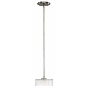 H3877BN Meridian Mini-Pendant Pendant Light - Brushed Nickel H3877BN Meridian Mini-Pendant Pendant Light - Brushed Nickel