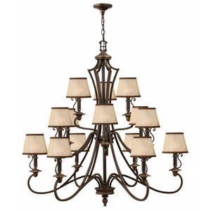 H4249OB Plymouth Large Foyer Chandelier Chandelier - Olde Bronze H4249OB Plymouth Large Foyer Chandelier Chandelier - Olde Bronze