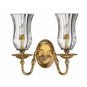H4642BB Oxford Multi Bulb Wall Sconce - Burnished Brass H4642BB Oxford Multi Bulb Wall Sconce - Burnished Brass