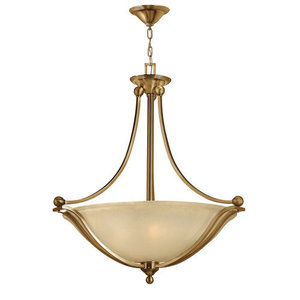 H4664BR Bolla Up Light Pendant Light - Brushed Bronze / Amber Seedy H4664BR Bolla Up Light Pendant Light - Brushed Bronze / Amber Seedy