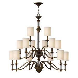 H4799EZ Sussex Large Foyer Chandelier Chandelier - English Bronze H4799EZ Sussex Large Foyer Chandelier Chandelier - English Bronze