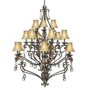 H4807SU Veranda Large Foyer Chandelier Chandelier - Summerstone H4807SU Veranda Large Foyer Chandelier Chandelier - Summerstone
