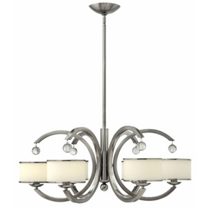 H4856BN Monaco Large Foyer Chandelier Chandelier - Brushed Nickel H4856BN Monaco Large Foyer Chandelier Chandelier - Brushed Nickel