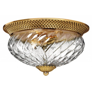 H4881BB Plantation Flush Mount Ceiling Light - Burnished Brass H4881BB Plantation Flush Mount Ceiling Light - Burnished Brass