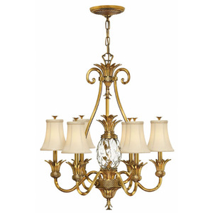 H4886BB Plantation Mid Sized Chandelier Chandelier - Burnished Brass H4886BB Plantation Mid Sized Chandelier Chandelier - Burnished Brass