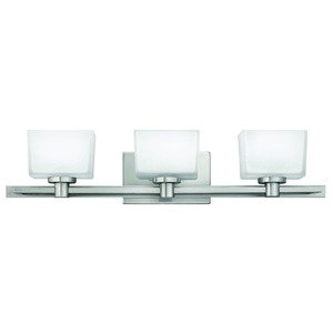 H5023BNLED Taylor 3 Bulb Bathroom Lighting - Brushed Nickel H5023BNLED Taylor 3 Bulb Bathroom Lighting - Brushed Nickel
