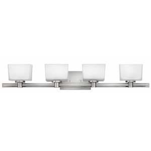 H5024BN Taylor 4 or More Bulb Bathroom Lighting - Brushed Nickel H5024BN Taylor 4 or More Bulb Bathroom Lighting - Brushed Nickel