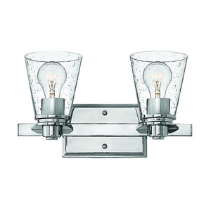 H5552CMCL Avon 2 Bulb Bathroom Lighting - Chrome H5552CMCL Avon 2 Bulb Bathroom Lighting - Chrome