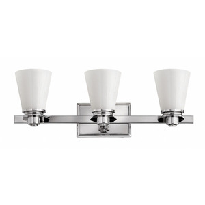 H5553CM Avon 3 Bulb Bathroom Lighting - Chrome H5553CM Avon 3 Bulb Bathroom Lighting - Chrome