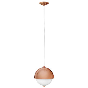 FFR38510DRG Globe Down Light Pendant Light - Deep Rose Gold FFR38510DRG Globe Down Light Pendant Light - Deep Rose Gold