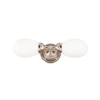 Bathroom Lighting (2 Bulbs) 16-3/4" Width Bathroom Lighting (2 Bulbs) 16-3/4" Width