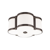 Flush Mount Ceiling Light 12-1/2" Width