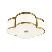 Flush Mount Ceiling Light 16-3/4" Width