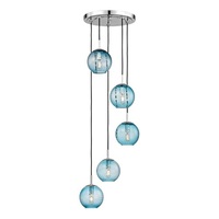 Multi Light Pendant 13-1/2" Width
