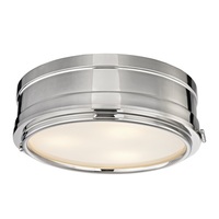 Flush Mount Ceiling Light 14" Width