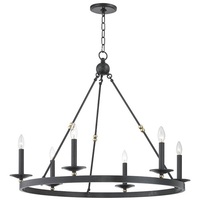 Mid Sized Chandelier 35-3/4" Width