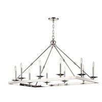 Mid Sized Chandelier 23-1/4" Width
