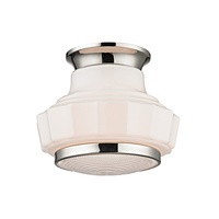 Flush Mount Ceiling Light 8-3/4" Width