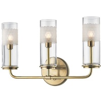 Bathroom Lighting (3 bulbs) 16-1/4" Width